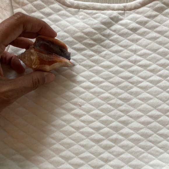 🌊Hope & Henry Girls Cream Knit Dress🌊 - Picture 6 of 11